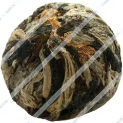 Связанный чай "Восход Солнца" с ароматом персика и апельсина