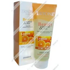 Пилинг для лица и тела Tryone с экстрактом лимона, 120 г.