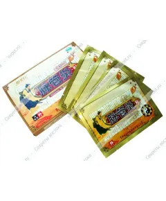 Пластырь "Майшуанянь" от васкулита и варикозного расширения вен, 4 шт.