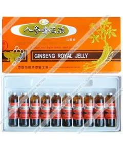 Эликсир "Маточное молочко с женьшенем", 10х10 мл.