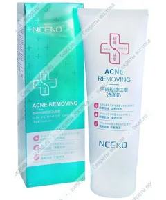 Гель для умывания для ухода за проблемной кожей Nceko Acne Removing, 150 г.