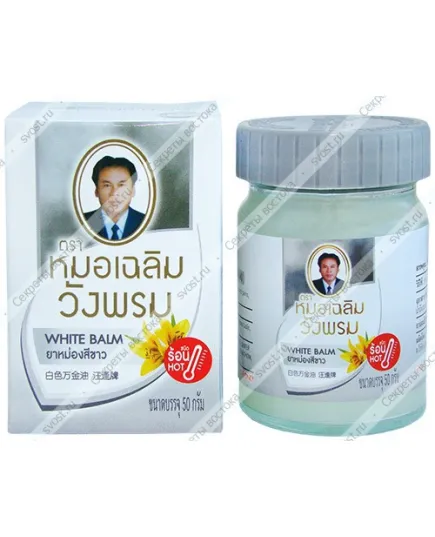 Фитобальзам для тела Wangprom, от простудных заболеваний, 50 г.
